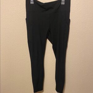 Black Leggings with Side Pockets